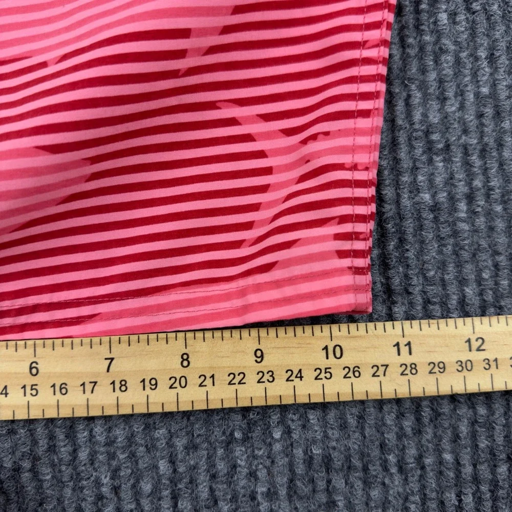 Vineyard Vines Mens Pink Shark Stripe Board Shorts Swim Trunks‎ 1M2023 Size 32